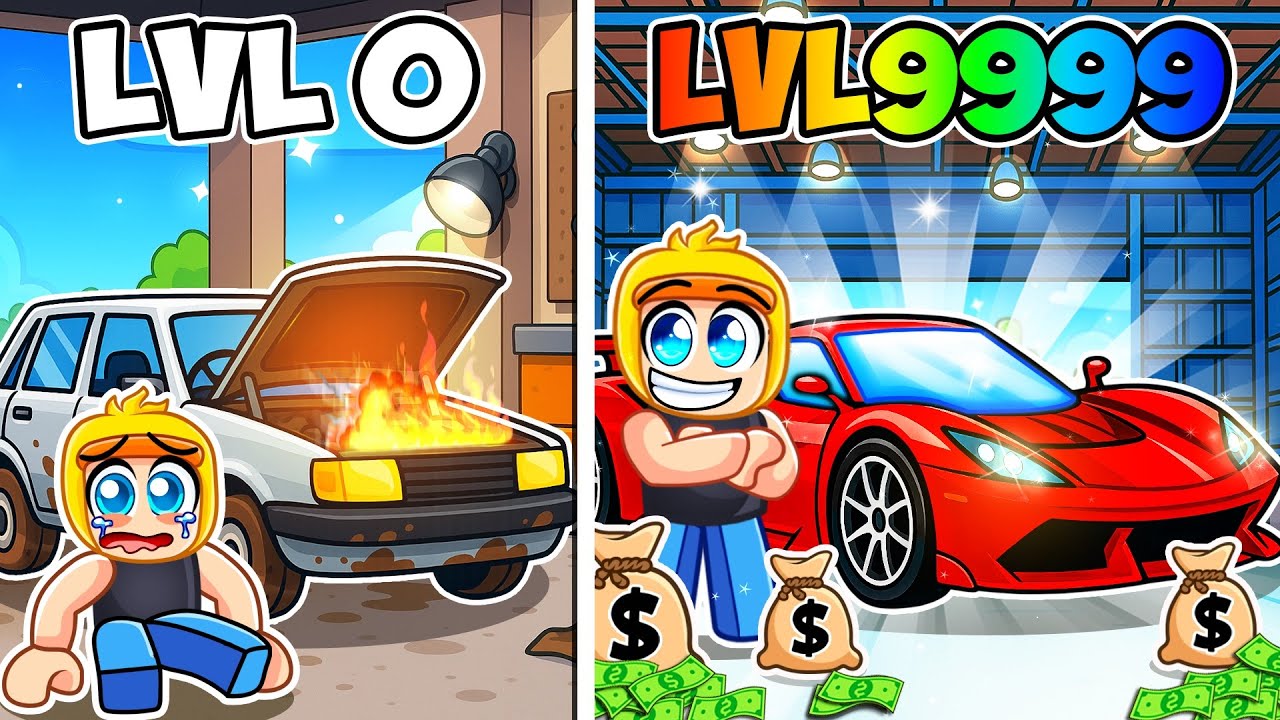 I Made BILLIONS Repairing Cars in Roblox!