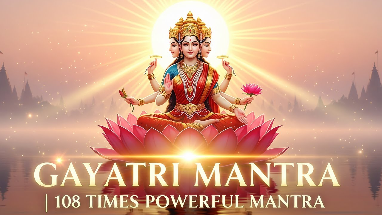 Gayatri Maa Blessings 108 Times | Powerful Gayatri Mantra | गायत्री माँ की कृपा से जीवन बदल जाएगा