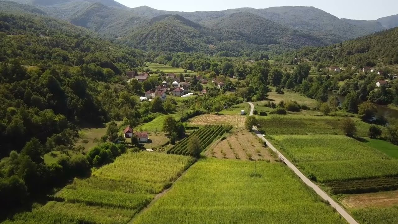 Staro Rudo, grad Rudo, opstina Rudo, rijeka Lim 🇧🇦 4K Dron Drone