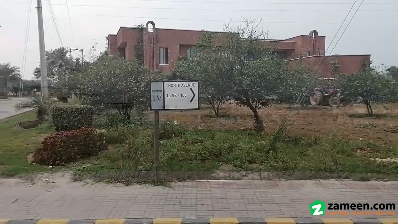 2 KANAL RESIDENTIAL PLOT FOR SALE IN CANAL VIEW HOUSING SCHEME GUJRANWALA
