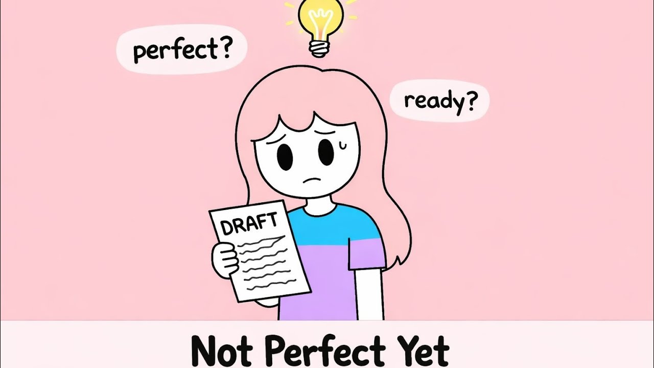 Perfection Is Stopping You| Before My YouTube Channel 