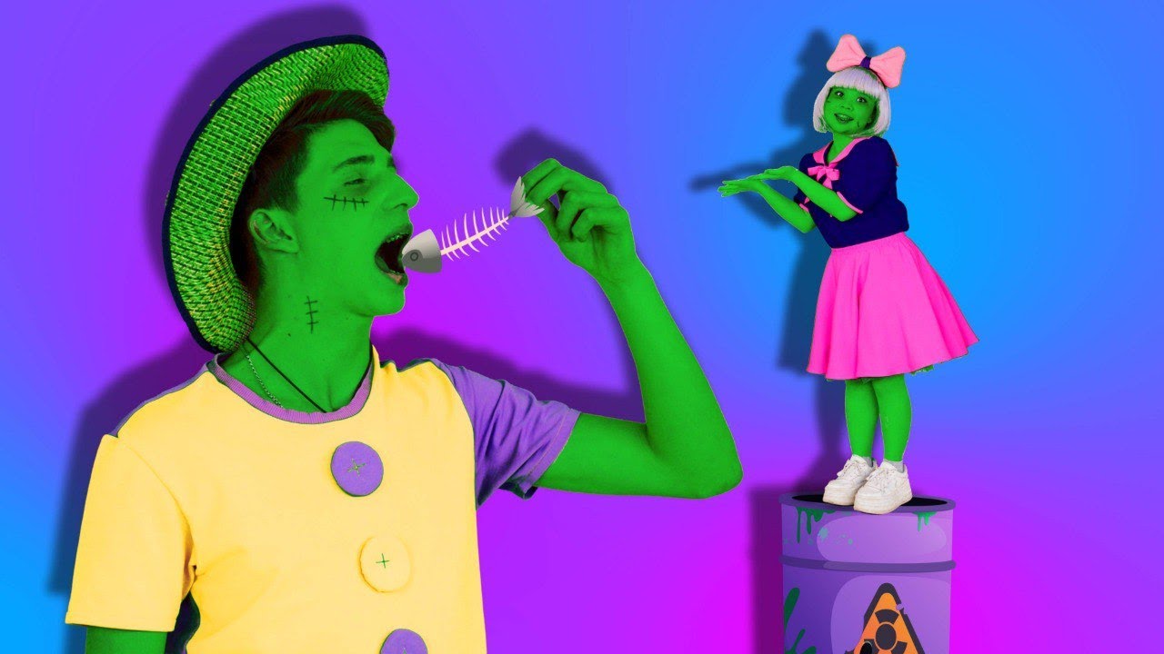 Zom Zom Zombi & Zombi de color | Canciones divertidas para niño
