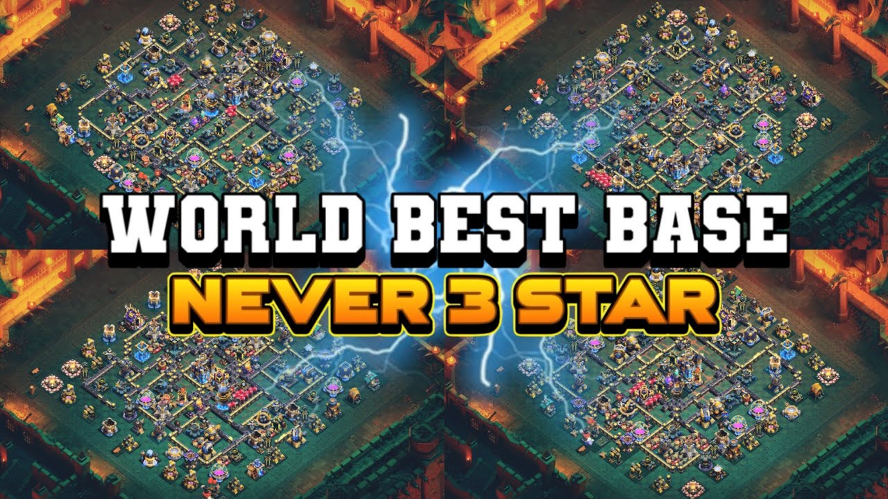 BEST TOP-10 TH18 WAR BASE || TH18 BEST FOR TROPHY PUSHING + WAR BASE || TH18 ANTI 3 STAR