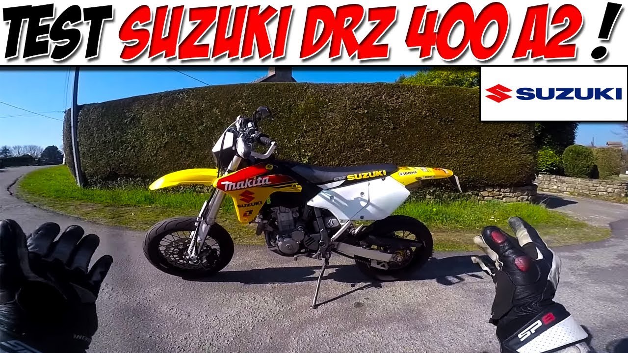 #Moto Vlog 79 : TEST SUZUKI DRZ 400 / PERMIS A2 !