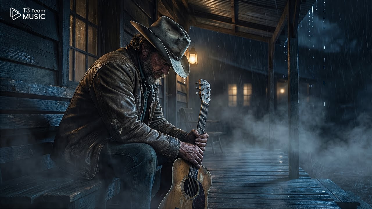 Lonely Cowboy Blues - Slow Melancholic Guitar Instrumental