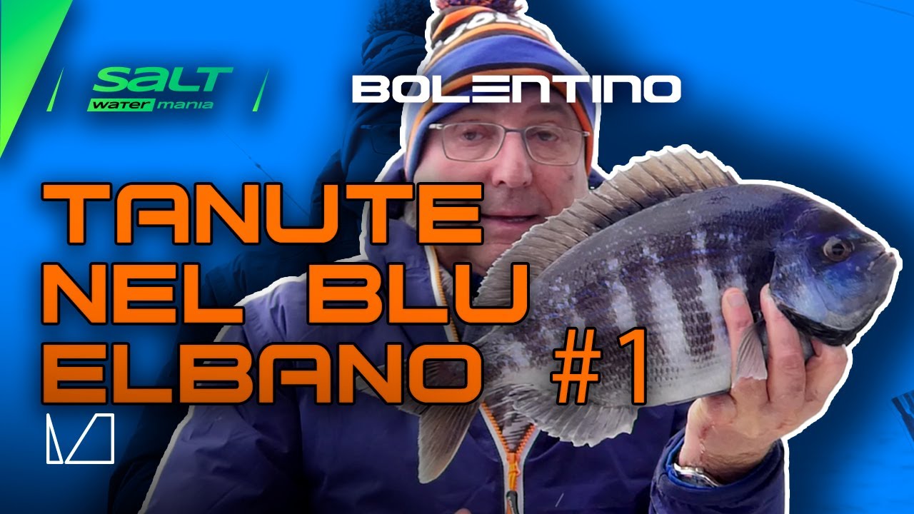 SALT WATER MANIA - PUNTATA 1 - BOLENTINO - TANUTE NEL BLU ELBANO