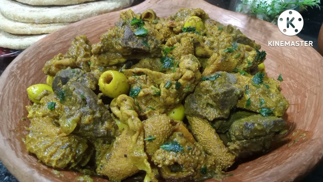 التقلية أو الدوارة أو الكرشة #عيد الاضحى مع غسلها واستعمالها بطريقة امي الله يرحمها🤲#تقلية_العيد