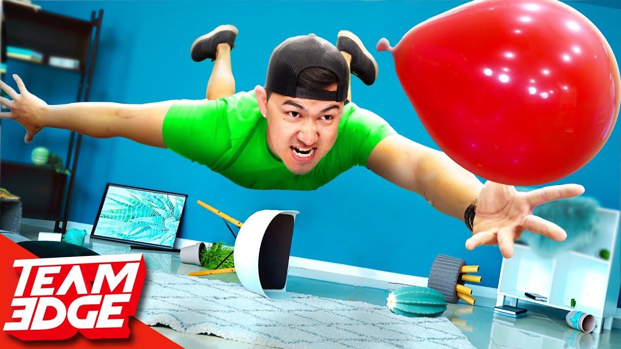 EXTREME Keep the Balloon Alive!! *We SMASHED Furniture!* 😱
