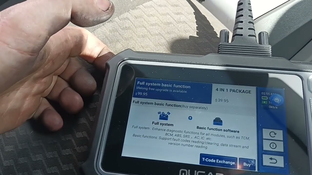 Mucar CDE900 PRO Diagnostic Scan Tool Demonstration
