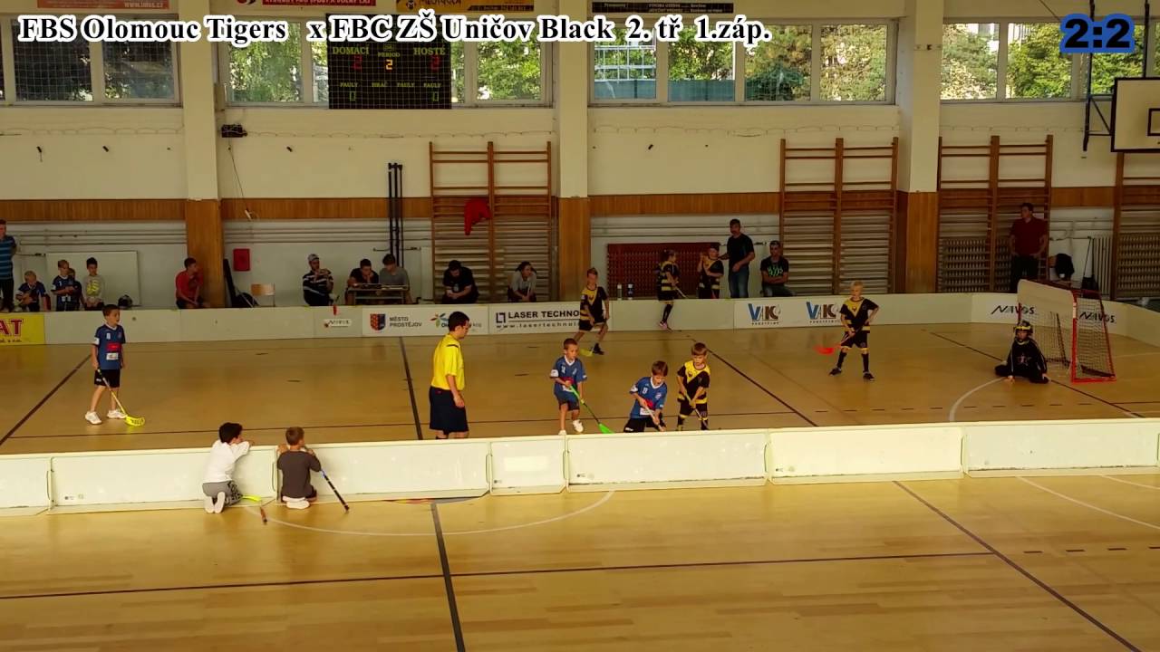 2016 09 25 florbal zapas v Prostějově - Přípravka Black FBC Uničov