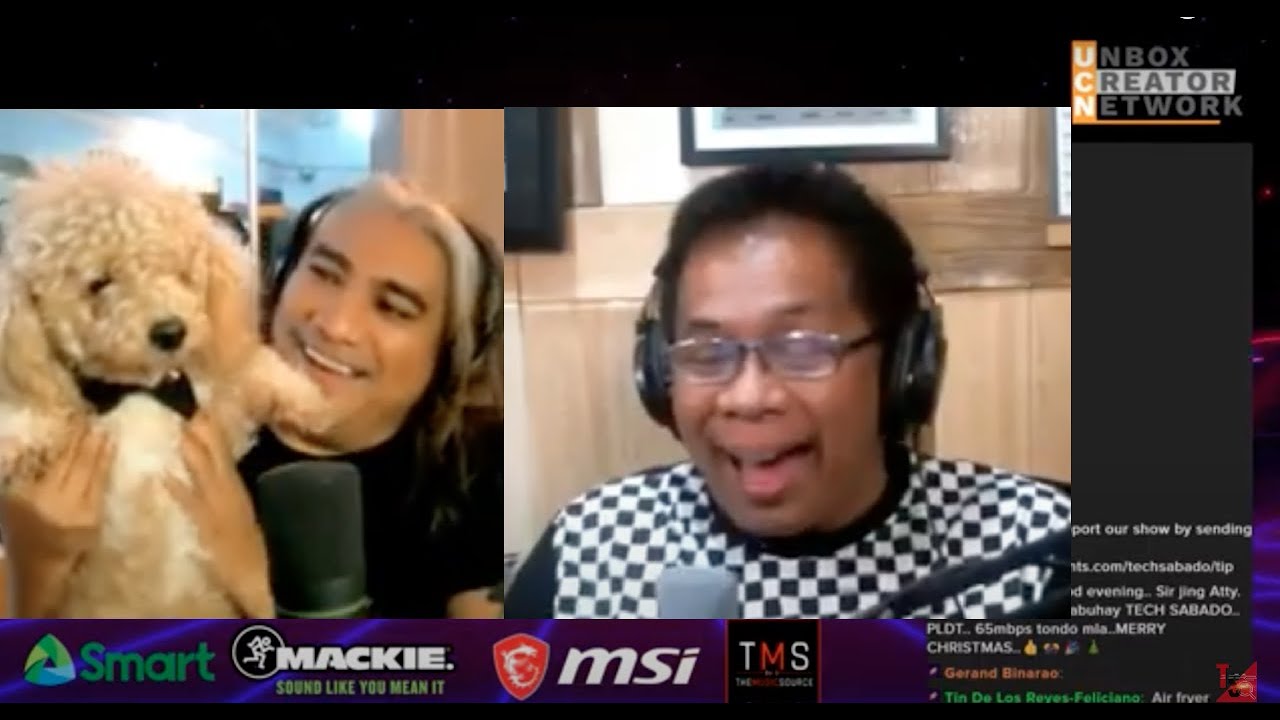 Christmas eve 2022 on TechSabado with Jing and Tribs. Ep. 7, Yr. 7, Dec 24, 2022.