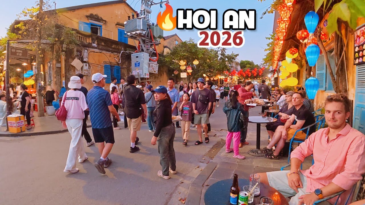 HOI AN VIETNAM 2026 - Sunset & Night Walk in Hoi An Old Town, A Must-Visit Place You Can't Miss