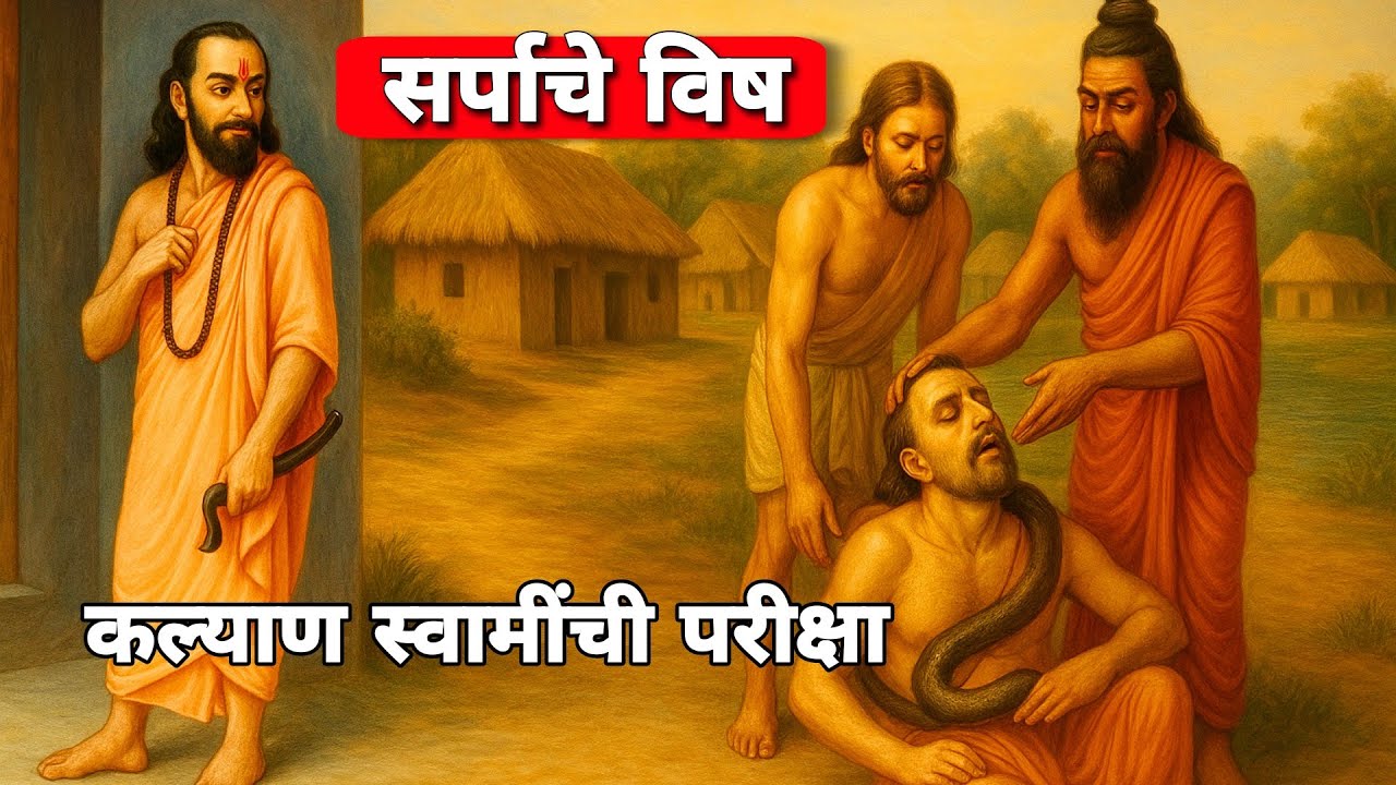 कल्याण स्वामिंवर समर्थ नाराज झाले ... समर्थांनी घेतली कल्याण स्वामींची परीक्षा #दासबोध Dasbodh
