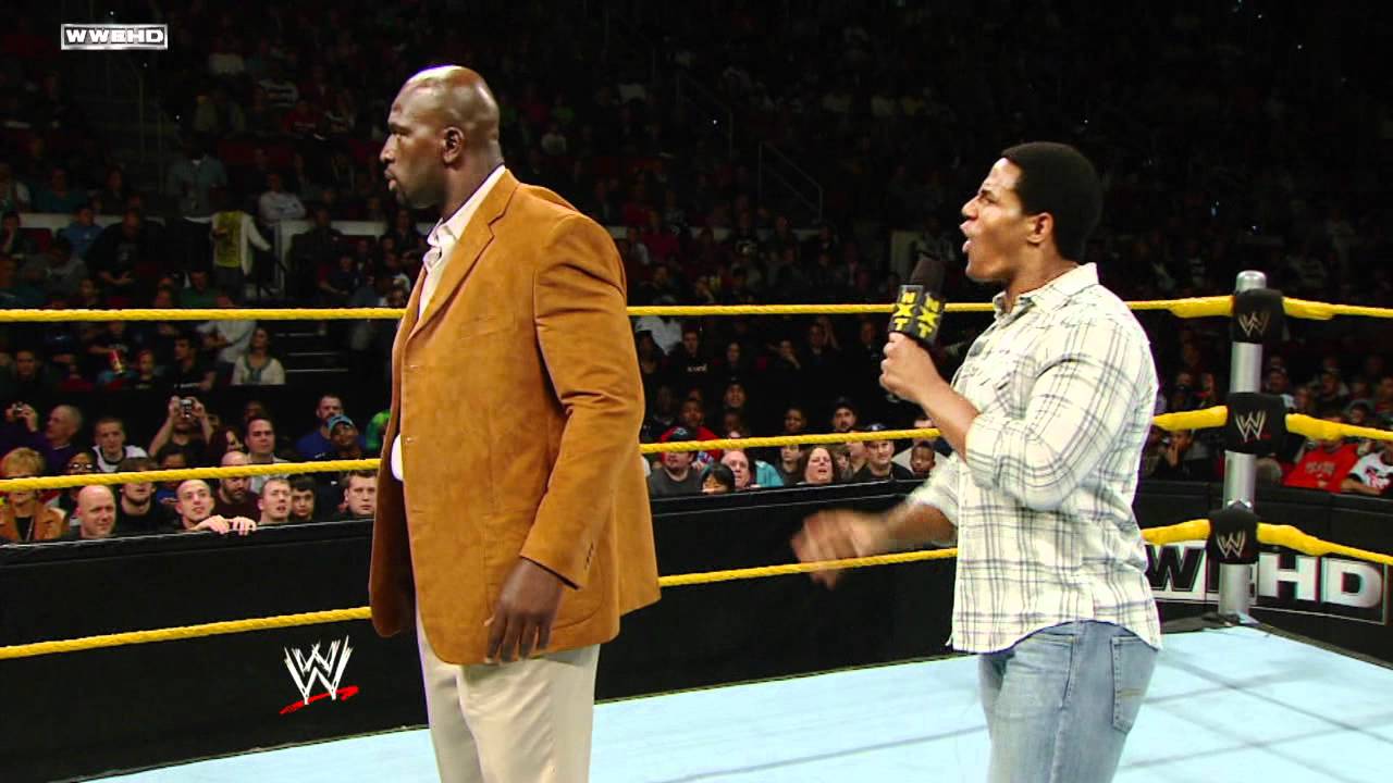WWE NXT - Titus O'Neil confronts his rival, Darren Young