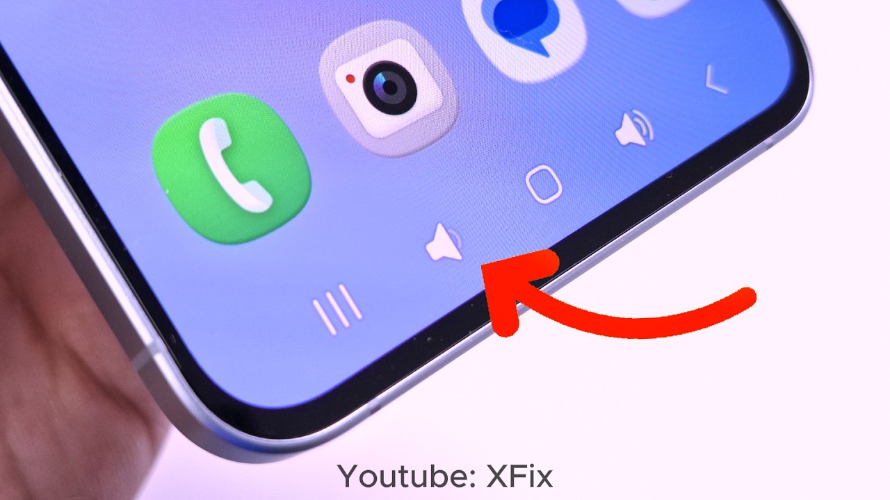 Почему на моем Samsung кнопки громкости находятся здесь?