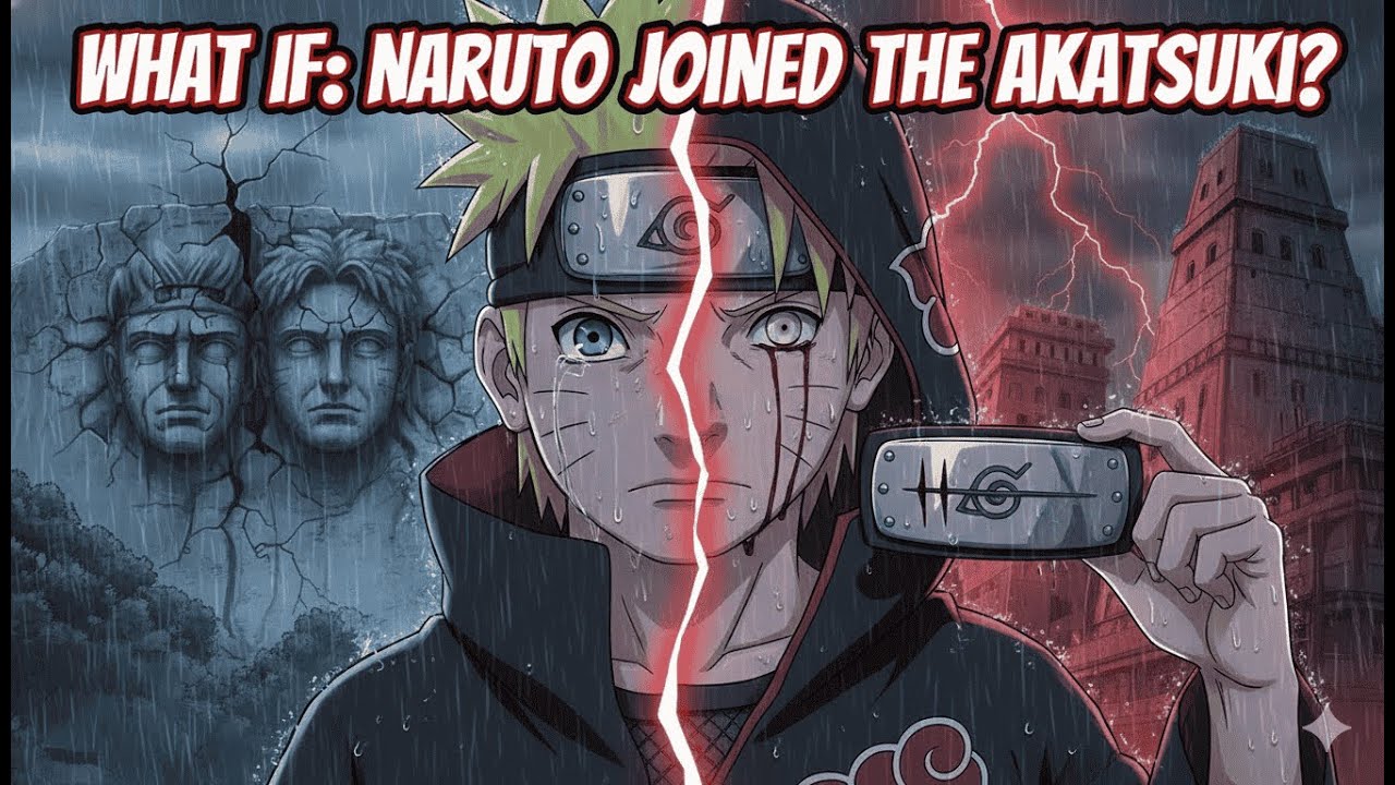 What If NARUTO JOINED THE AKATSUKI? 😱 The End of Konoha!(Full Story)