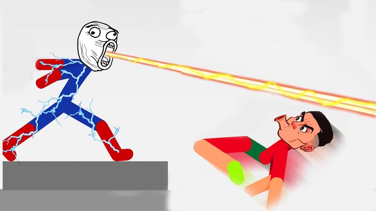 Real Football vs Stickman | Stickman Dismounting funny moments#34