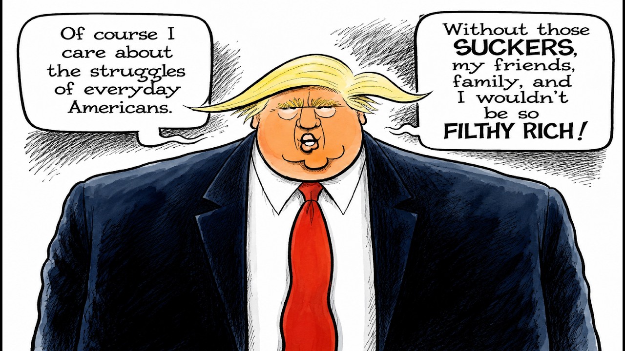 Trump Satire & U.S. Political Cartoons | White House Drama, News Commentary | JULY 08