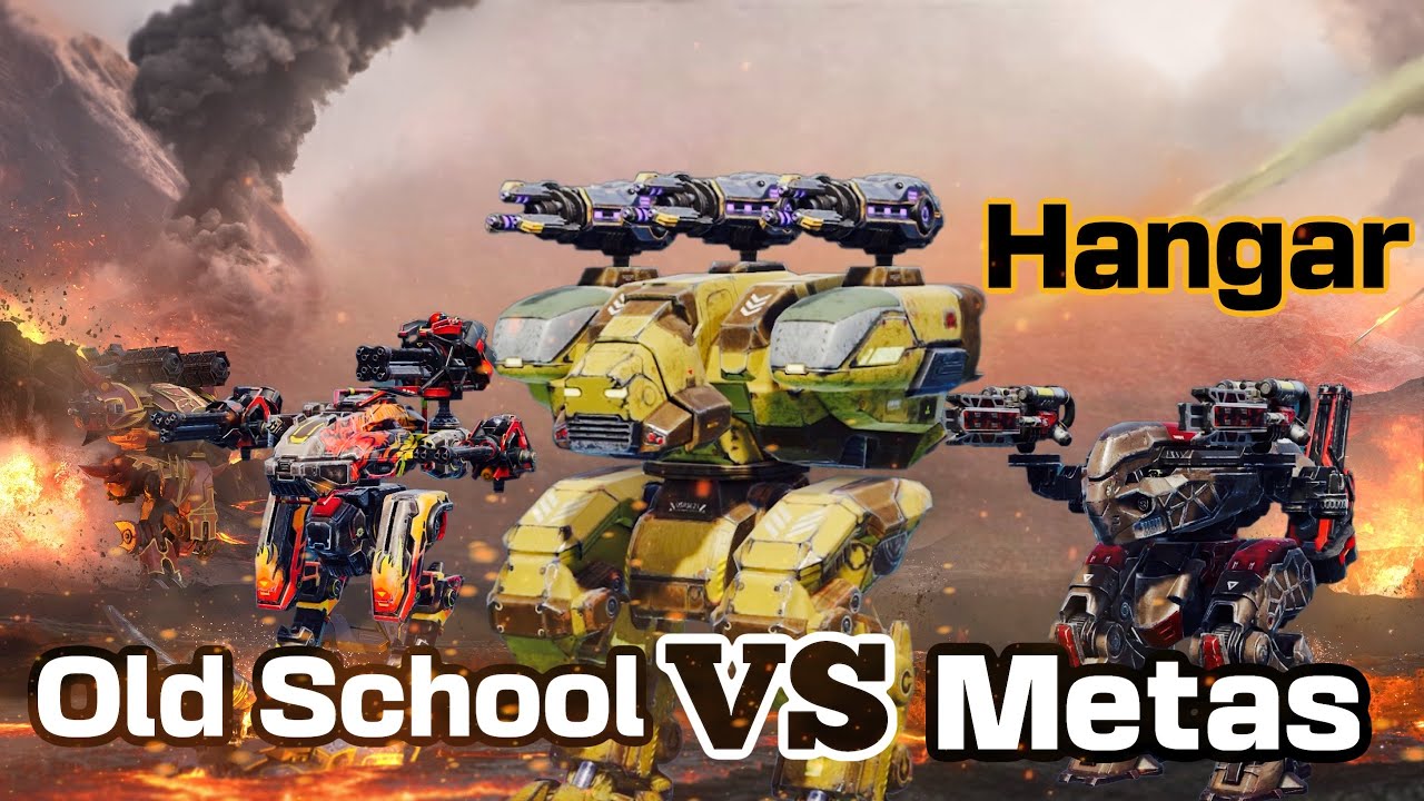 Old Scool vs Meta | Funny Gameplay | War Robots