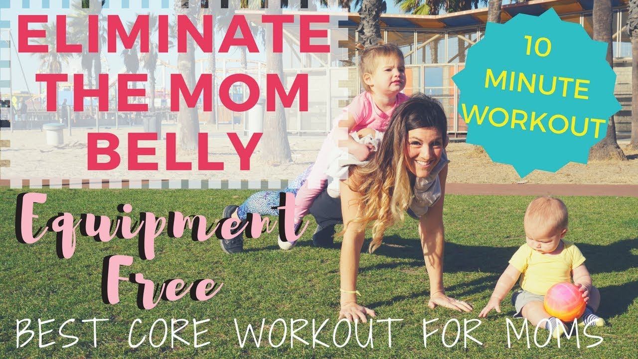 No More Mom Tummy | 10 MINUTE AB WORKOUT