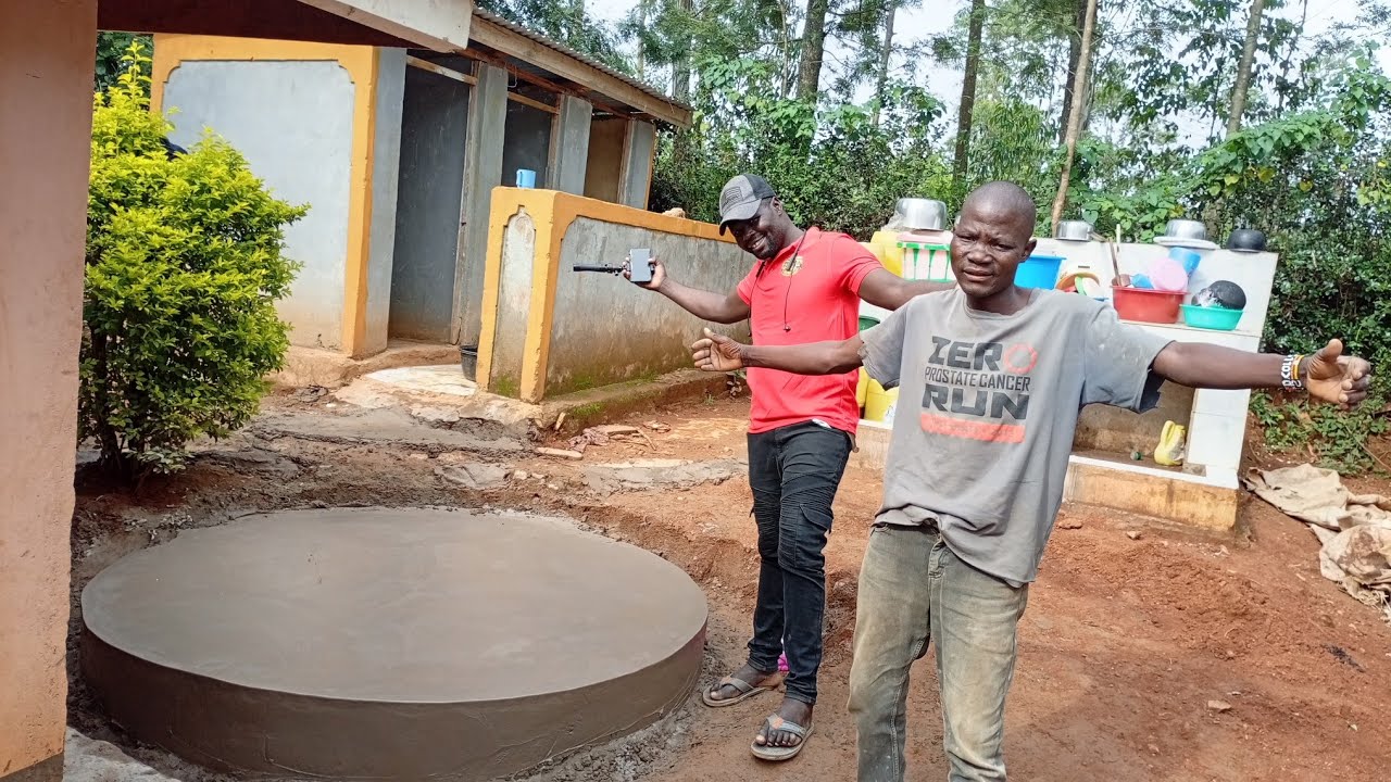 FINALLY BABA FRANK BASE TANK IS DONE AND DOORS FOR MY TOILET ALSO DONE ✅