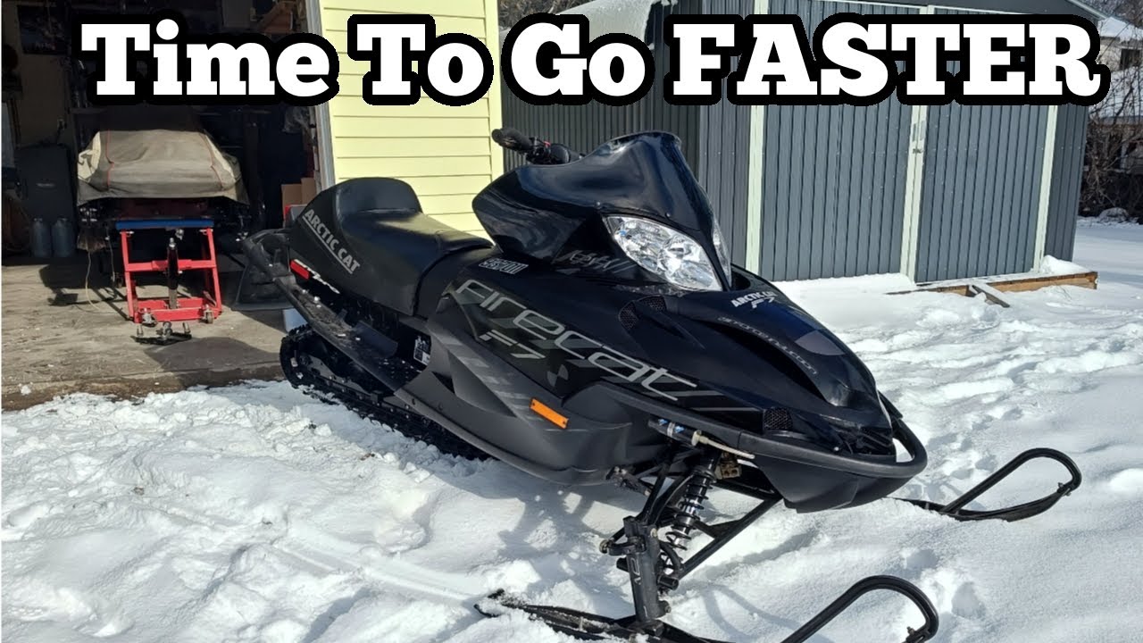 Time To Make My Arctic Cat Firecat F7 FASTER, New Parts