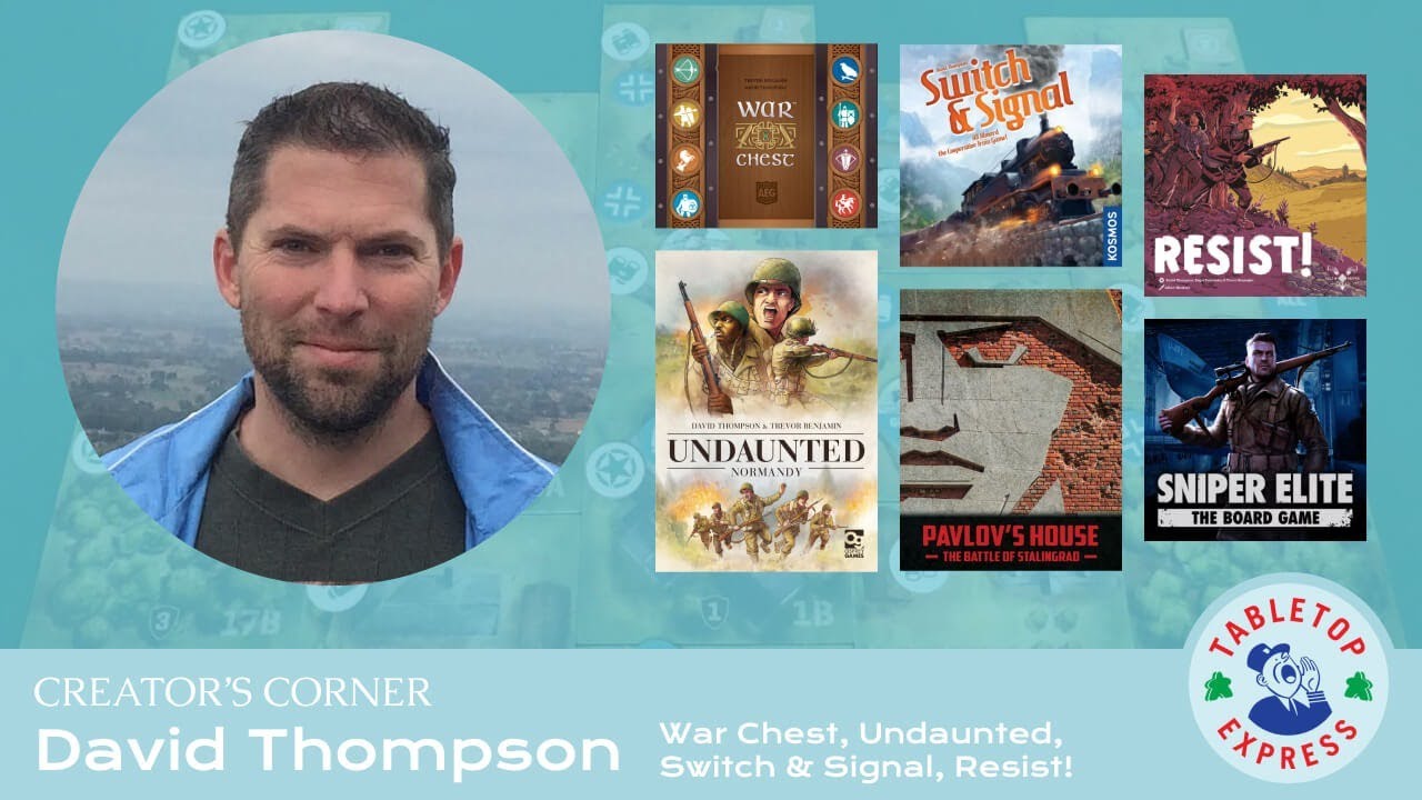 Interview with Board Game Designer David Thompson | Creator's Corner