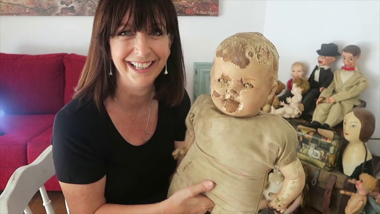 Antique Dolls from thrift stores