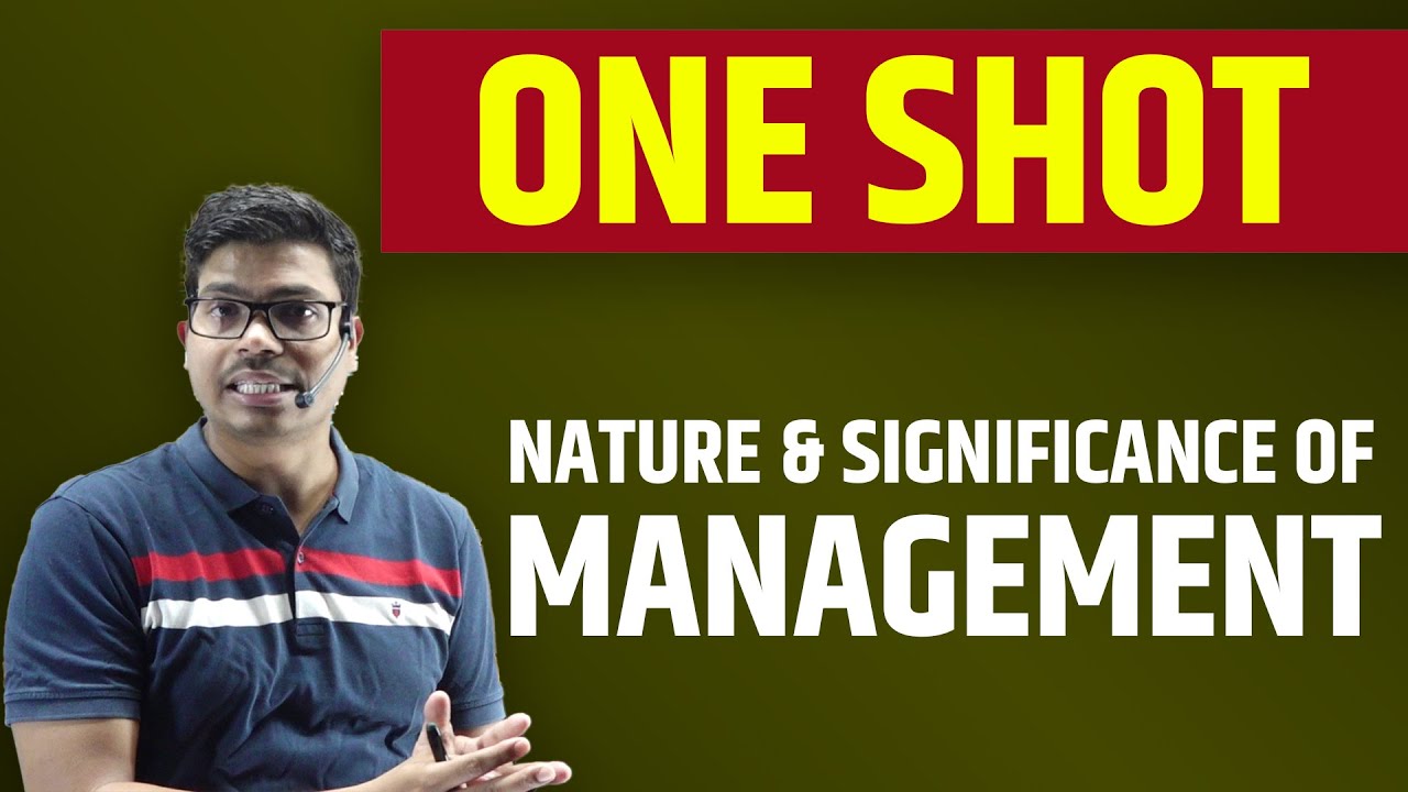Nature and Significance of management | One shot with Detail explanation | Business studies class 12