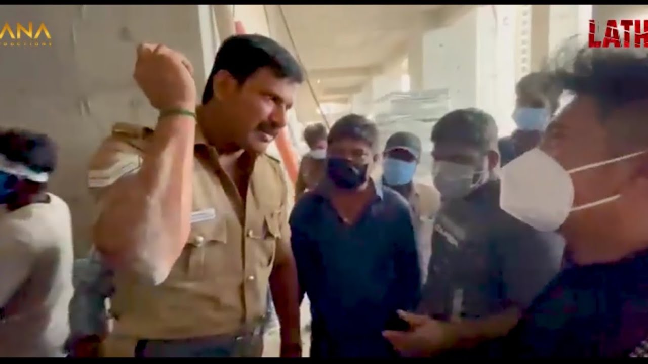 Laththi Movie Making Video | Vishal Laththi Movie Stunt Scene Making | Laththi Movie |Laththi|Vishal