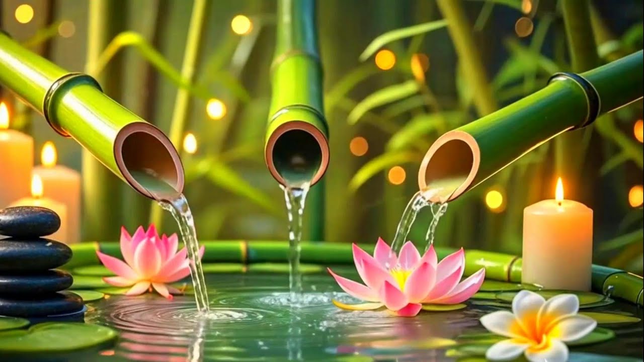 Calm Sleep Meditation Music with Water 🌿 Stress Relief and Inner Balance