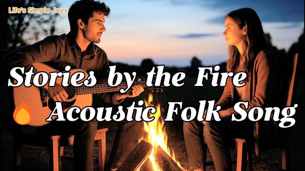 Stories by the Fire | Authentic Folk Song with Guitar