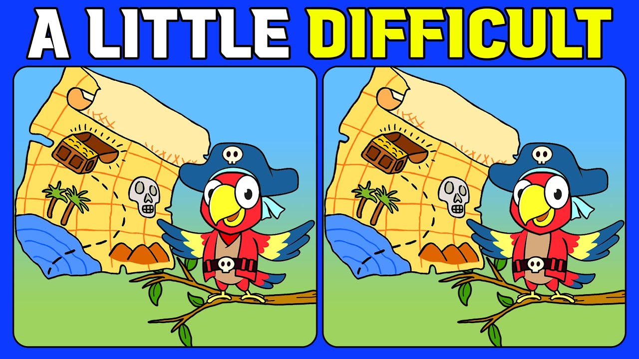 🧠🧩Spot the Difference | Brain Workout 《A Little Difficult》