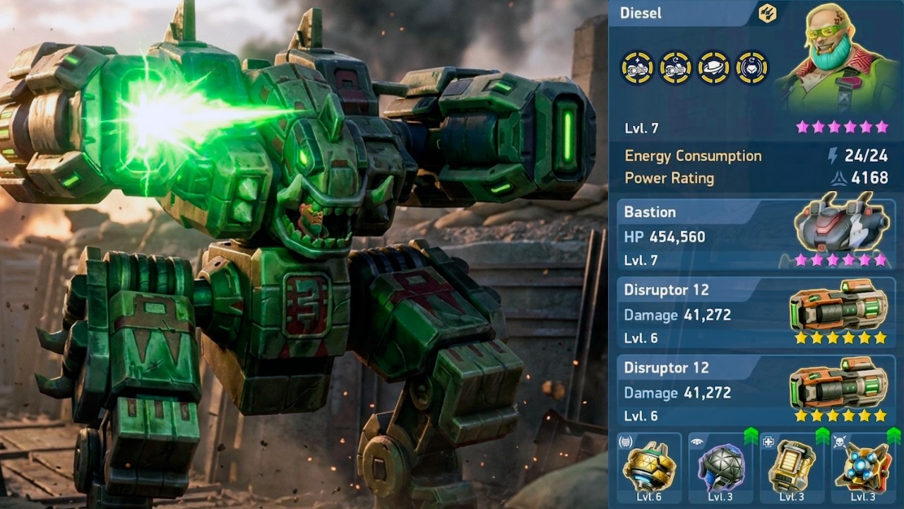 Bastion Disruptor Controls the Whole Zone