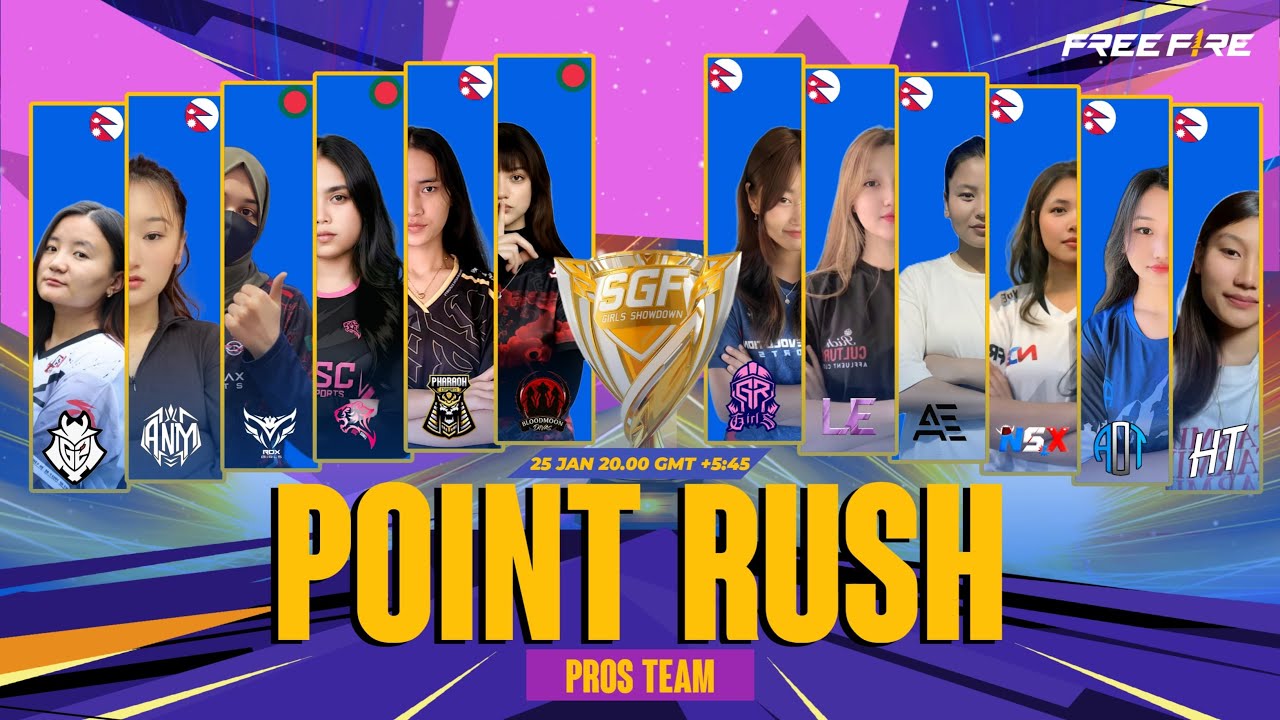 SGF GIRLS SHOWDOWN | POINT RUSH STAGE