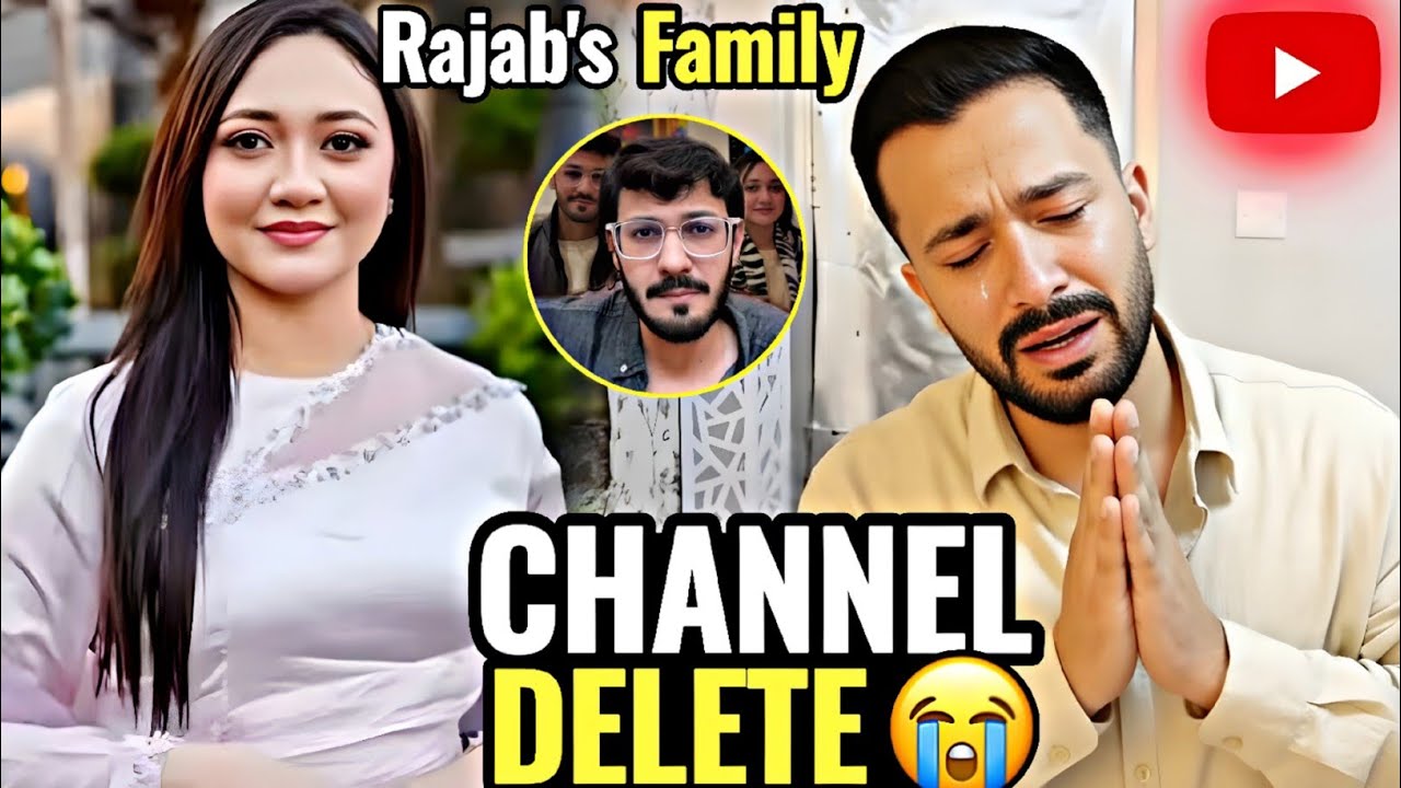 Rajab Butt NA Youtube Channel Delete Kar Deia😢Emotional Shock 😭