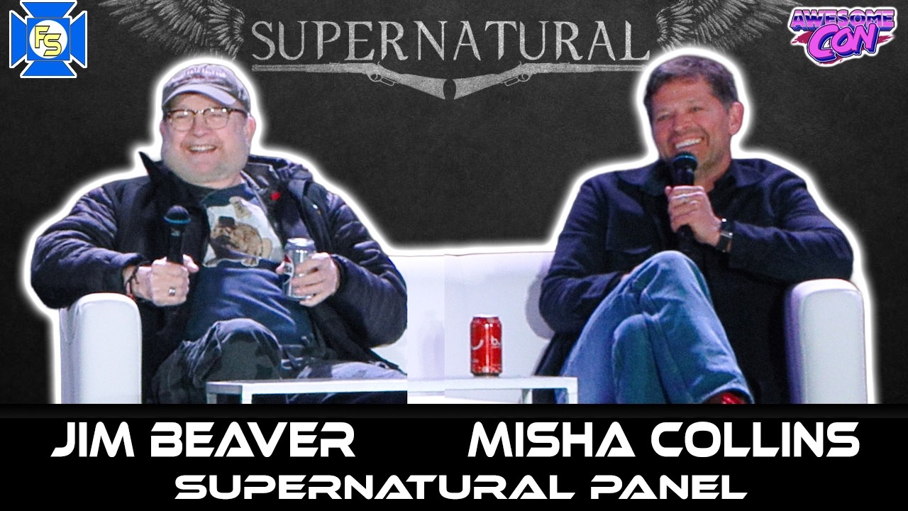 SUPERNATURAL Misha Collins & Jim Beaver Panel &ndash; Awesome Con 2026