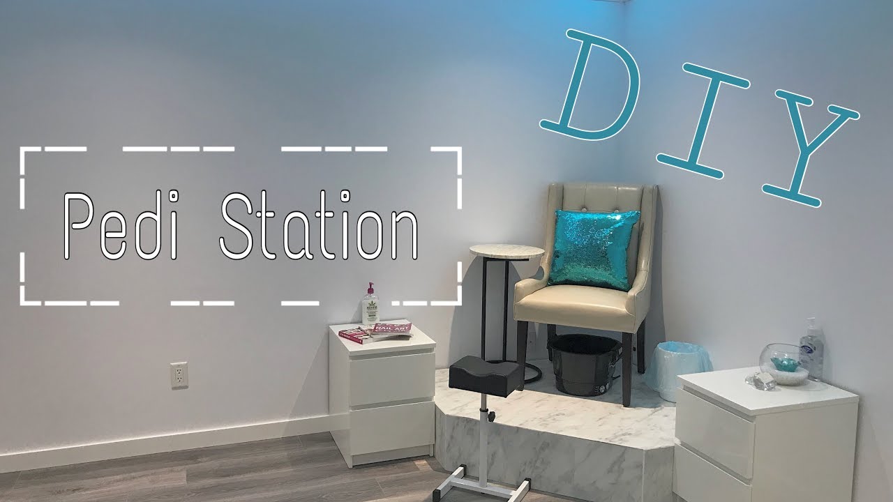 Building A DIY Pedicure Station For Under $150 | DiamondBeauty.Ca