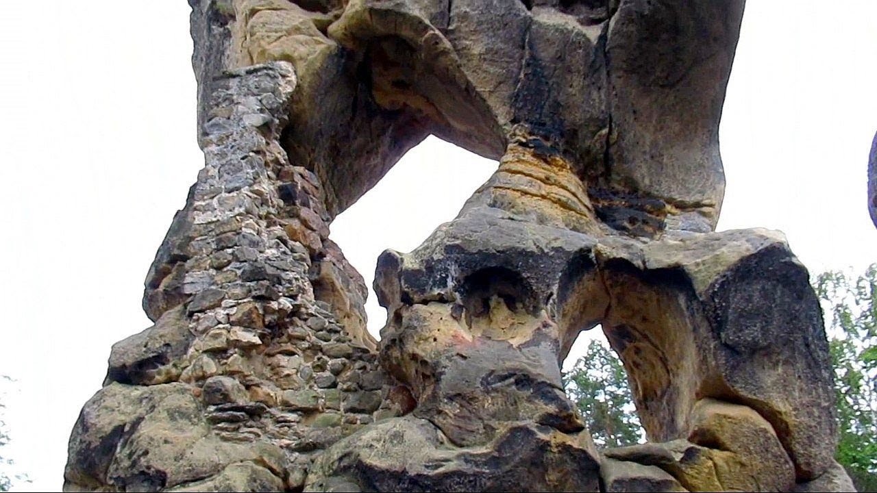 Felsenburg Rotstein und Klokotscher Felsen - Böhmisches Paradies