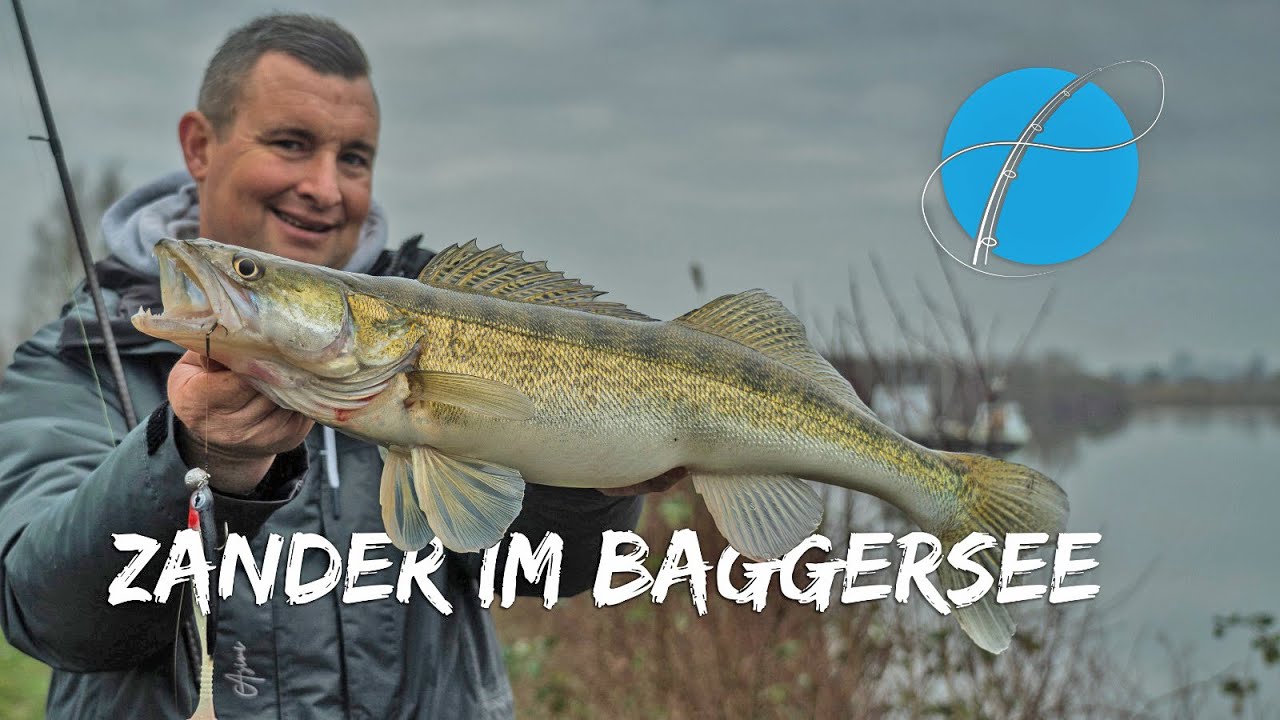 Mit Gummifisch am Baggersee - Winterzander im Stillwasser (+ GEWINNSPIEL)