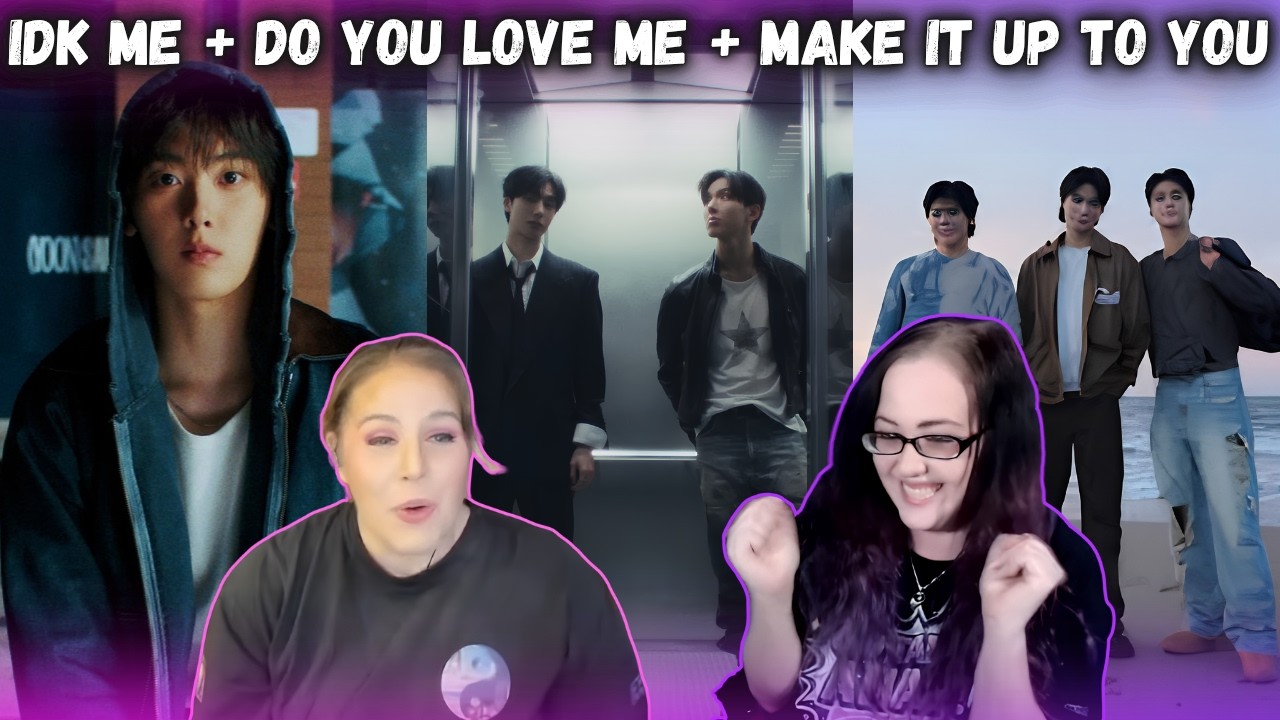 YOON SAN-HA 'IDK ME' + SHOWNU X HYUNGWON 'Do You Love Me' + Big Ocean 'Make It Up To You' | Реакция