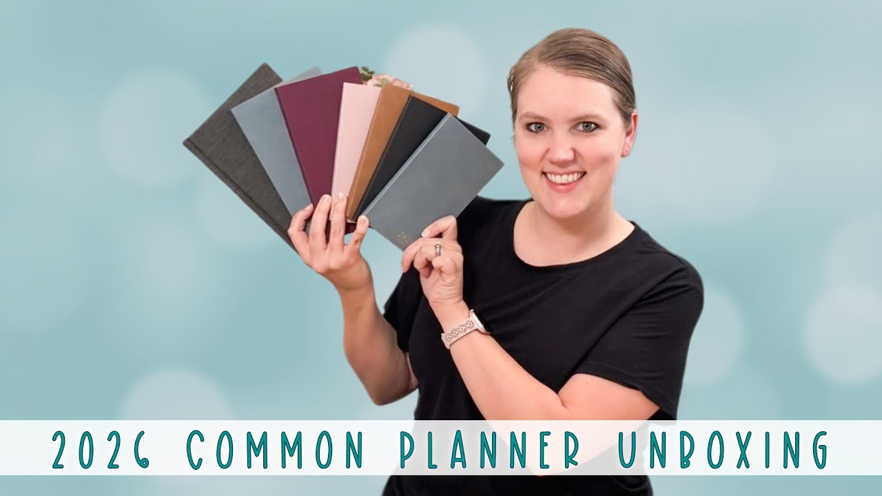 Планировщик форматов Core, Complete, Common 2026: A5, A5 Slim, B6, B6 Slim. Распаковка и пошагово...