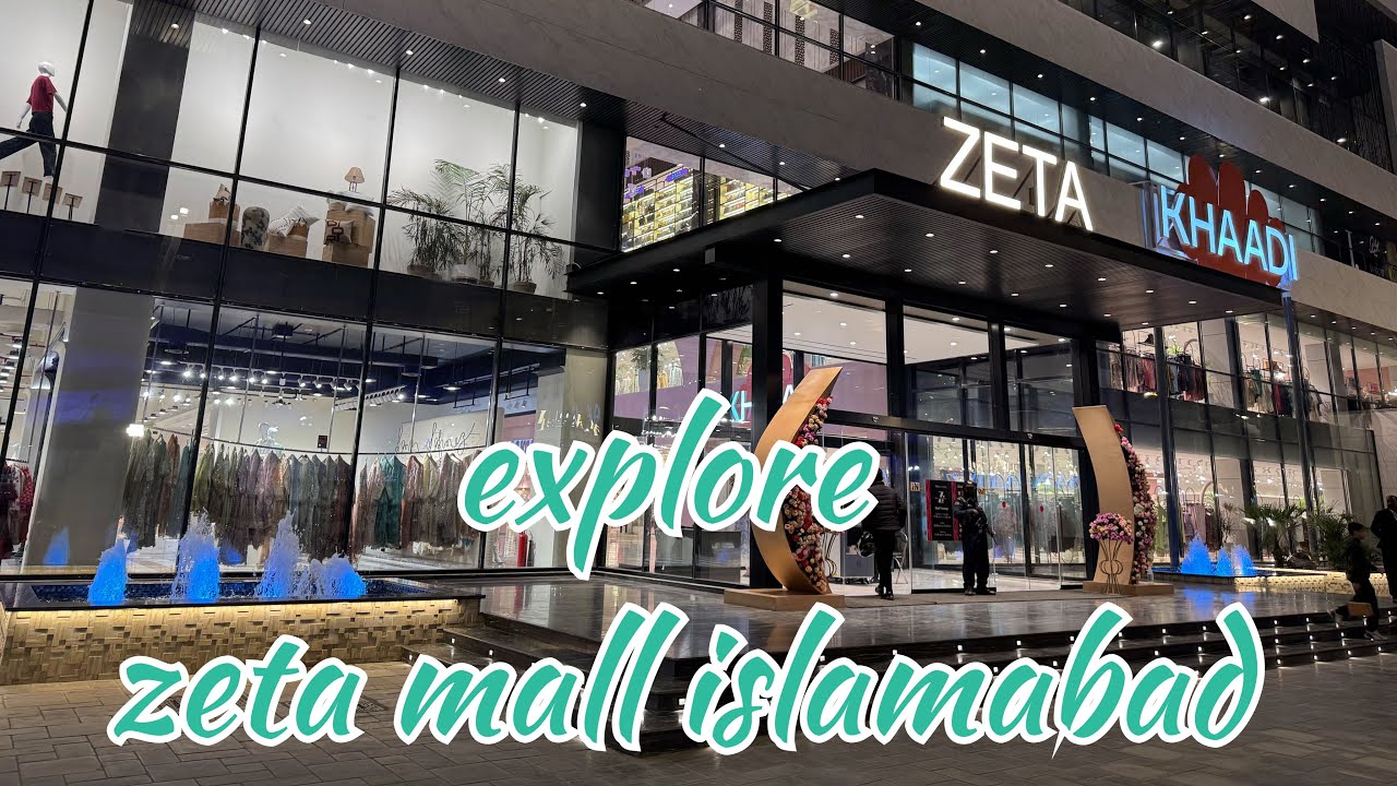 Zeta mall Islamabad | newly opened | in front of giga mall GT road |beautiful place |@Iq_beauti