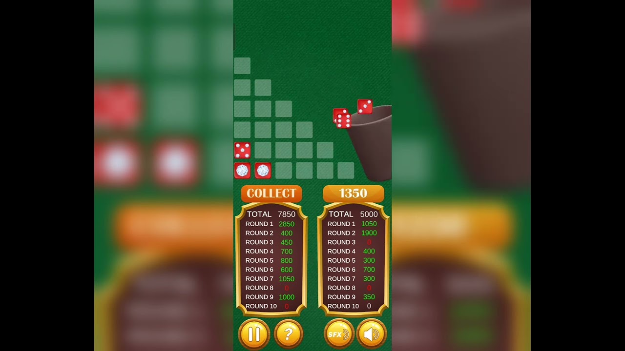 Farkle Dice Game