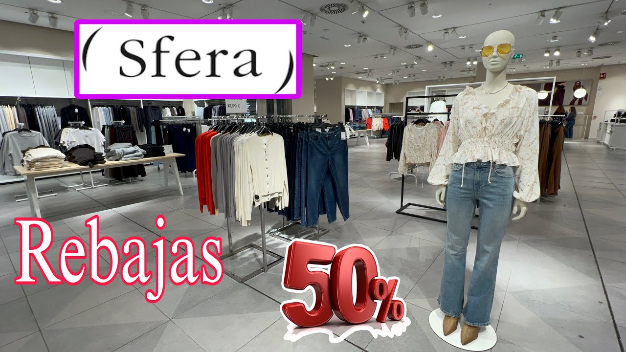 Sfera👈Rebajas hasta -50% 🤩Moda Invierno 2026🌻Ropa y calzado de calidad/Sfera👈🏻Women's New collection