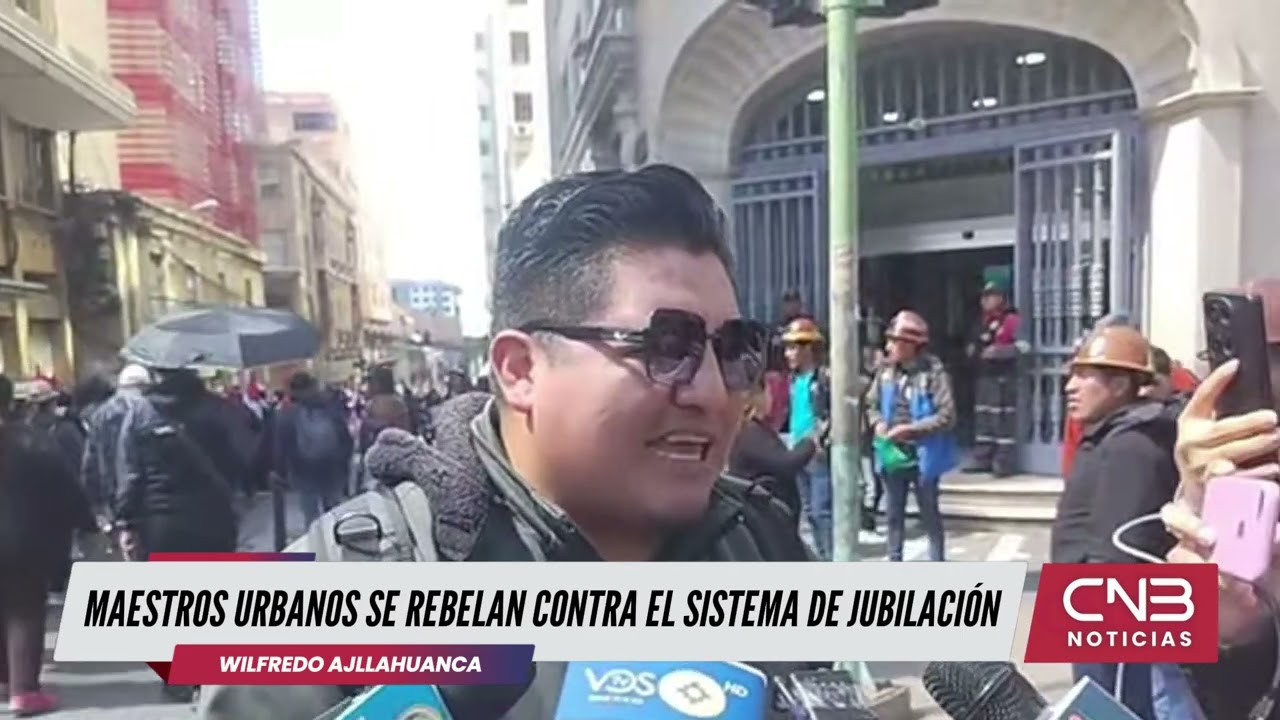MAESTROS URBANOS SE REBELAN CONTRA EL SISTEMA DE JUBILACIÓN
