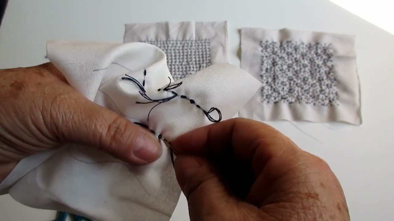 Cómo Hacer El Bordado Sashiko Sin Nudos - Paso a Paso