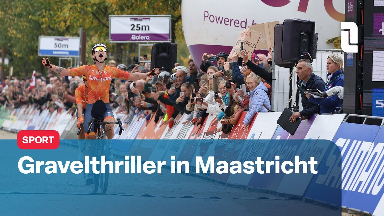 Limburgs goud! Wiebes slaat toe in zinderende finale | Highlights WK Gravel 2025
