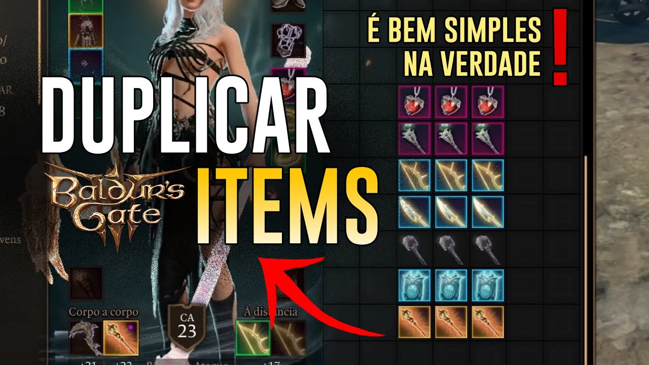 Duplicar ITEMS em Baldur's Gate 3 é Bem Simples Na Verdade