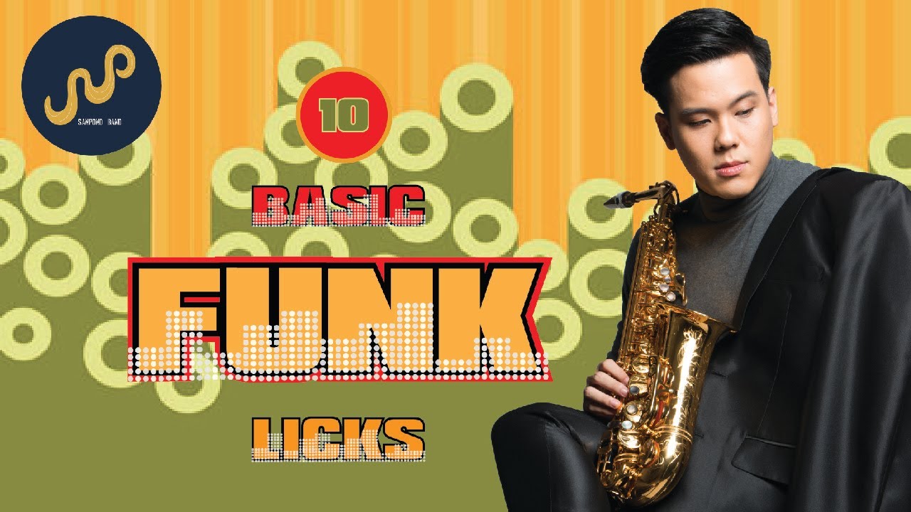10 Basic Funk Licks for [Eb] AltoSax by Sanpond